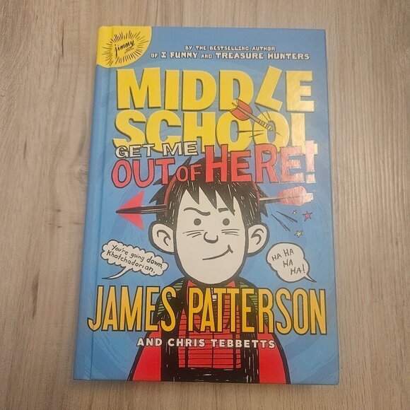 Get Me Out of Here! - (Middle School) by James Patterson (Paperback) book - Picture 1 of 4